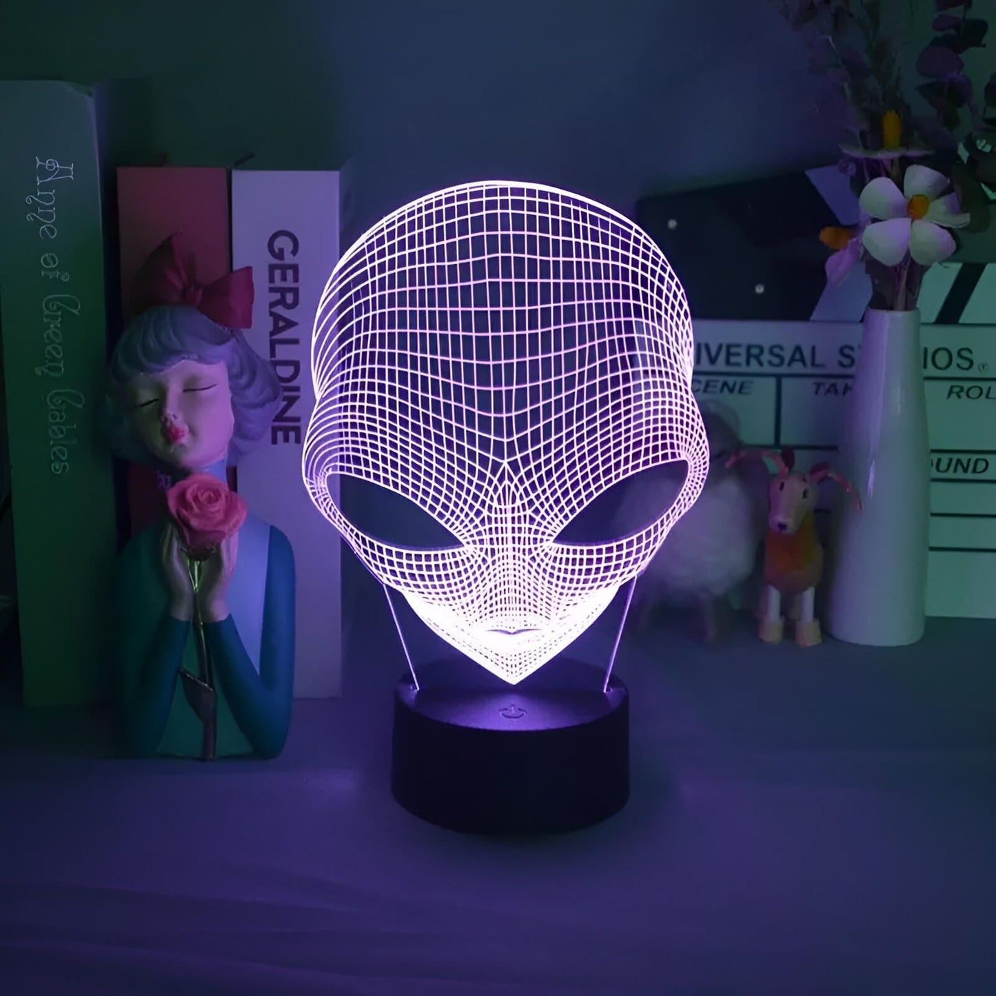 Lampe 3D Alien