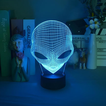 Lampe 3D Alien