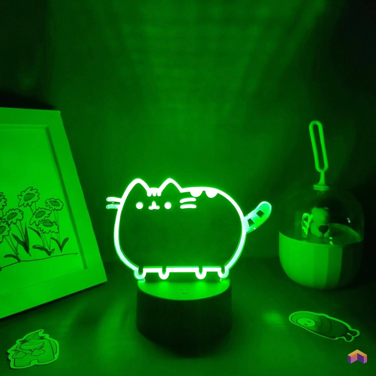 Lampe 3D Chat