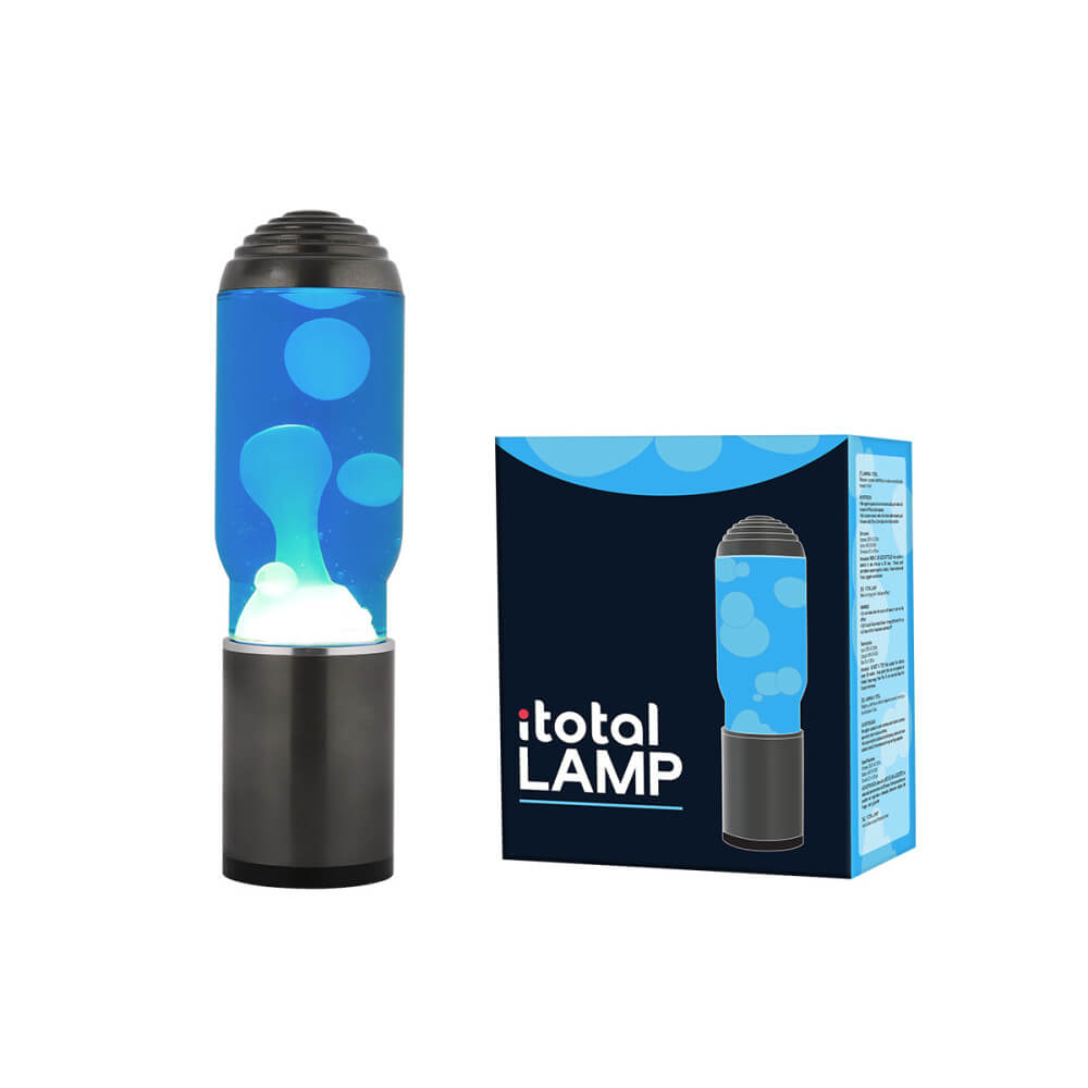 Lampe à Lave Bleu Diffuseur d'huiles