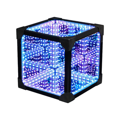 Lampe de bureau Cube aux mille miroirs 3D