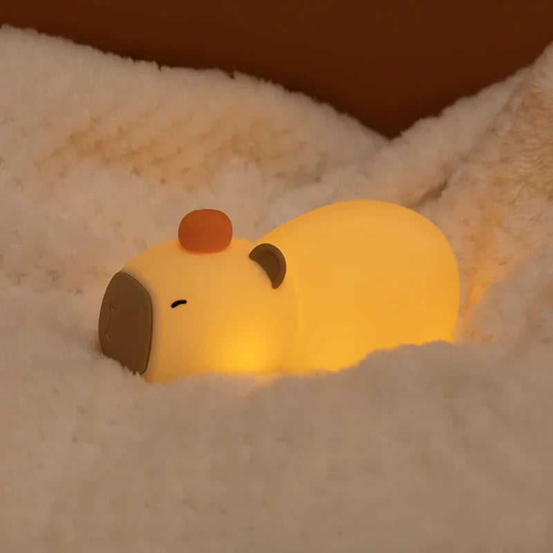 Lampe de bureau en silicone Capybara