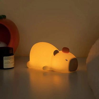 Lampe de bureau en silicone Capybara