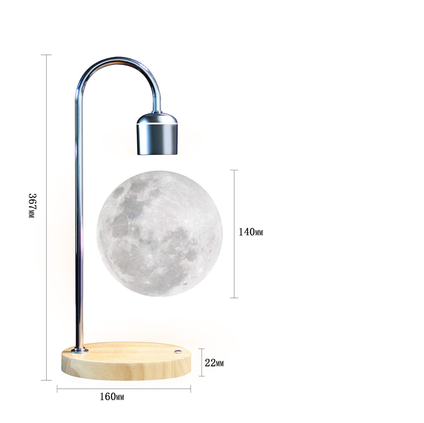 Lampe Lévitation Lune