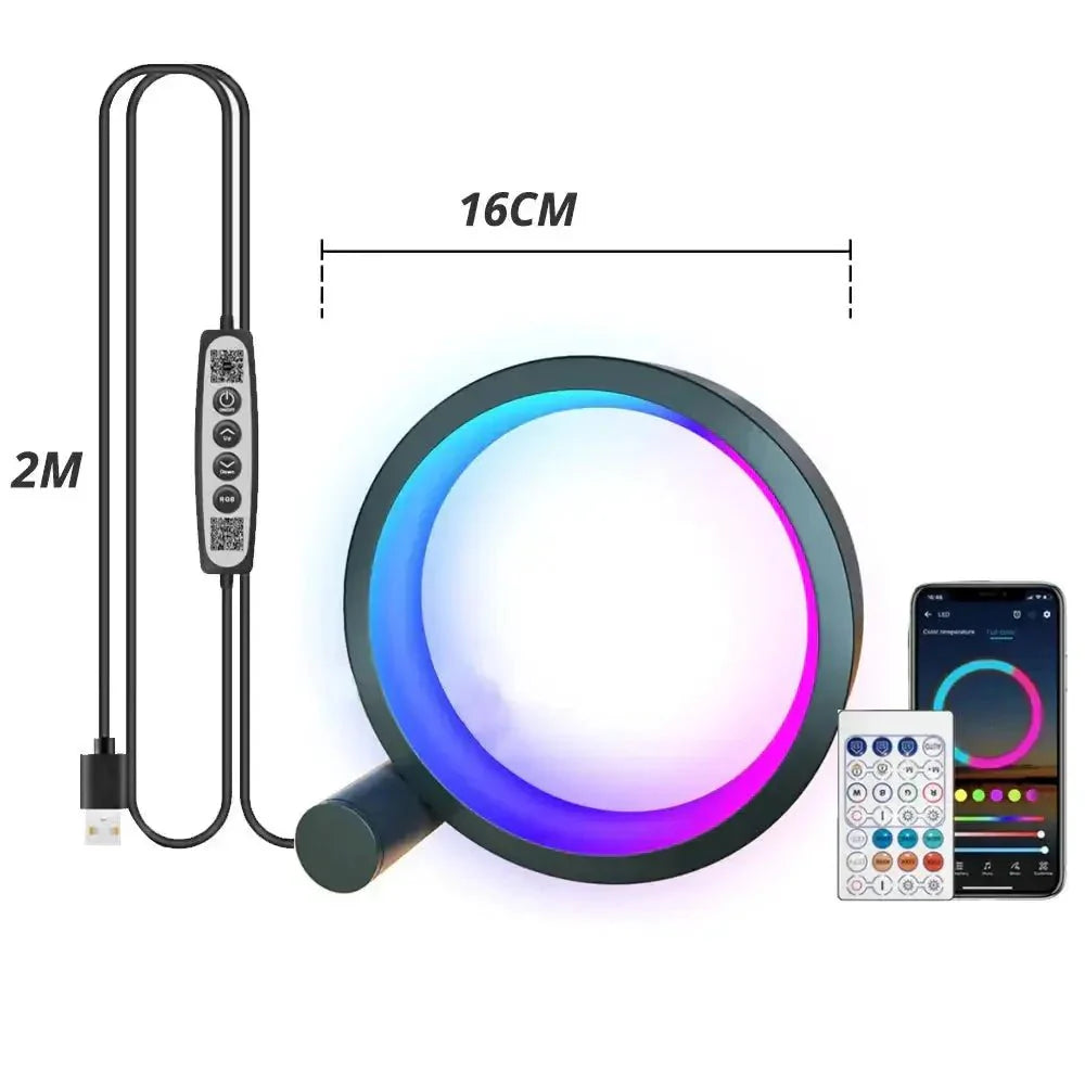 Lampe LED RGB Ronde