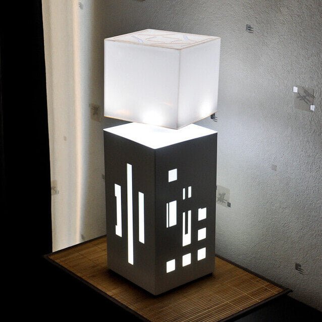 Lampe Lévitation Pavé enceinte intégrée