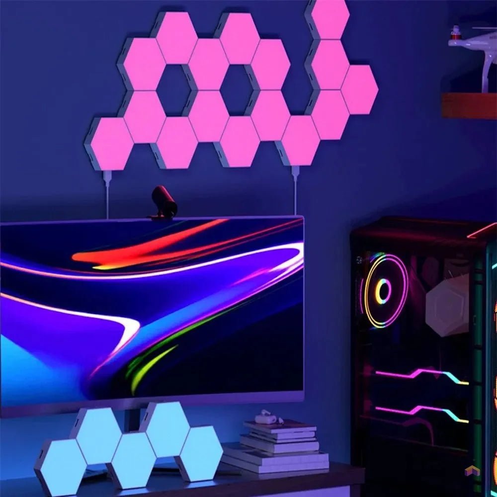 Panneau LED Hexagonal RGBIC