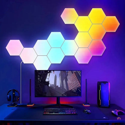 Panneau LED Hexagonal RGBIC