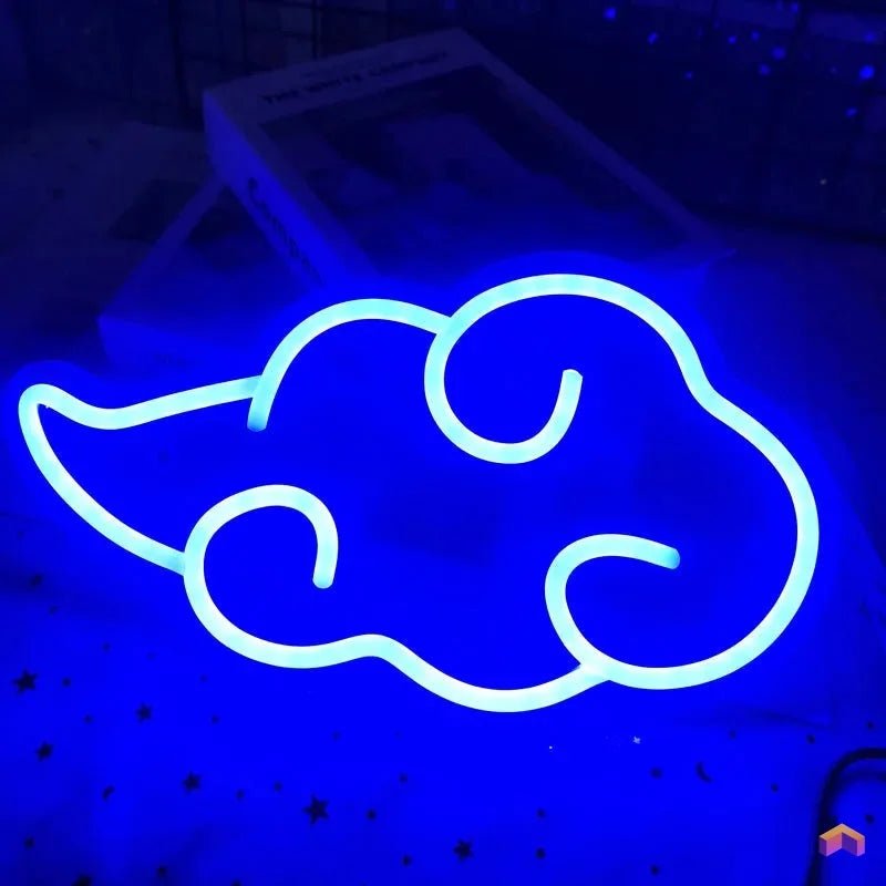 Panneau LED néon Nuage