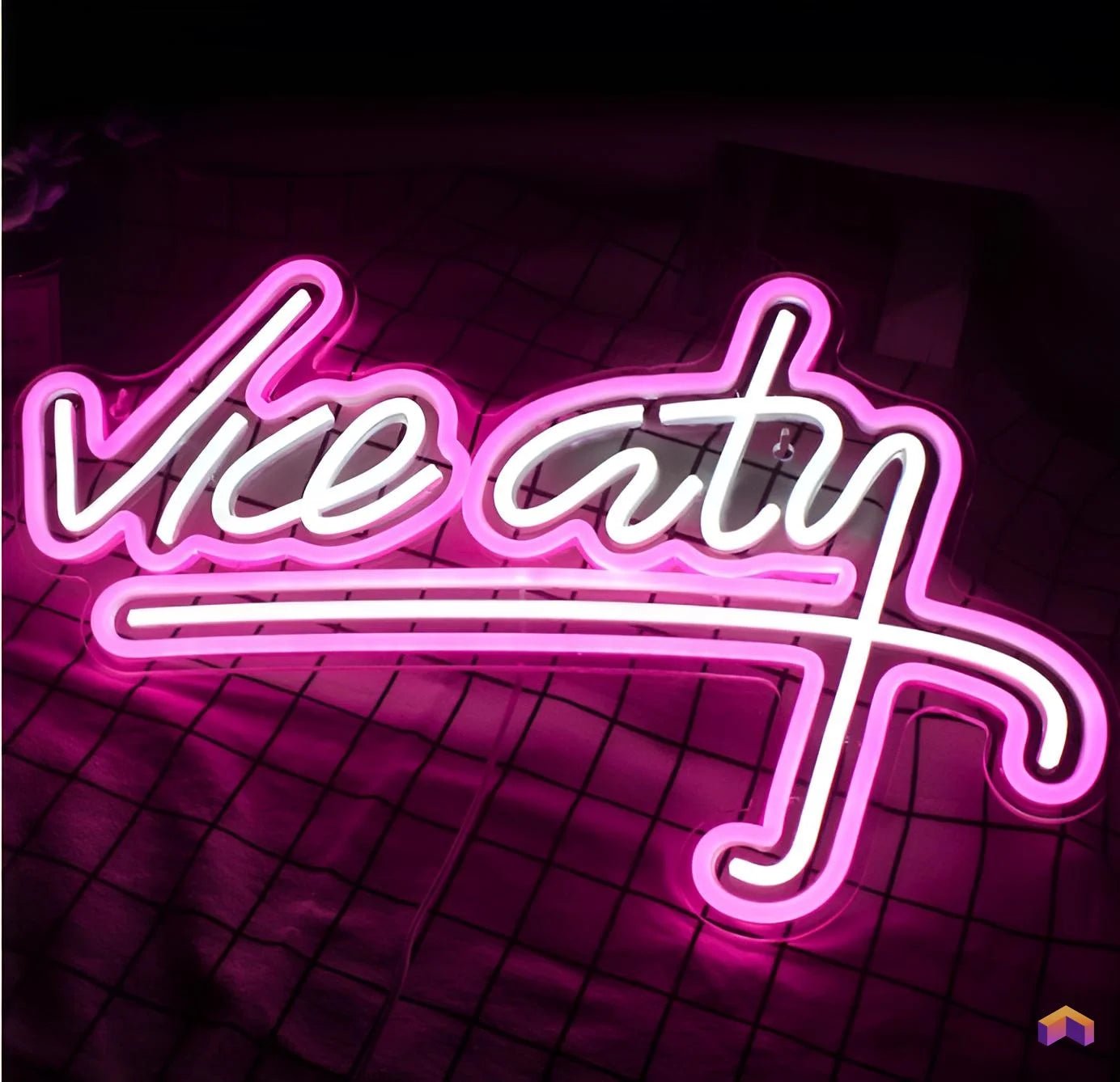 Panneau LED néon Vice City