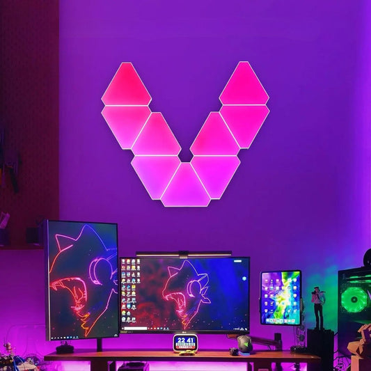 Panneau LED Triangulaire RGB