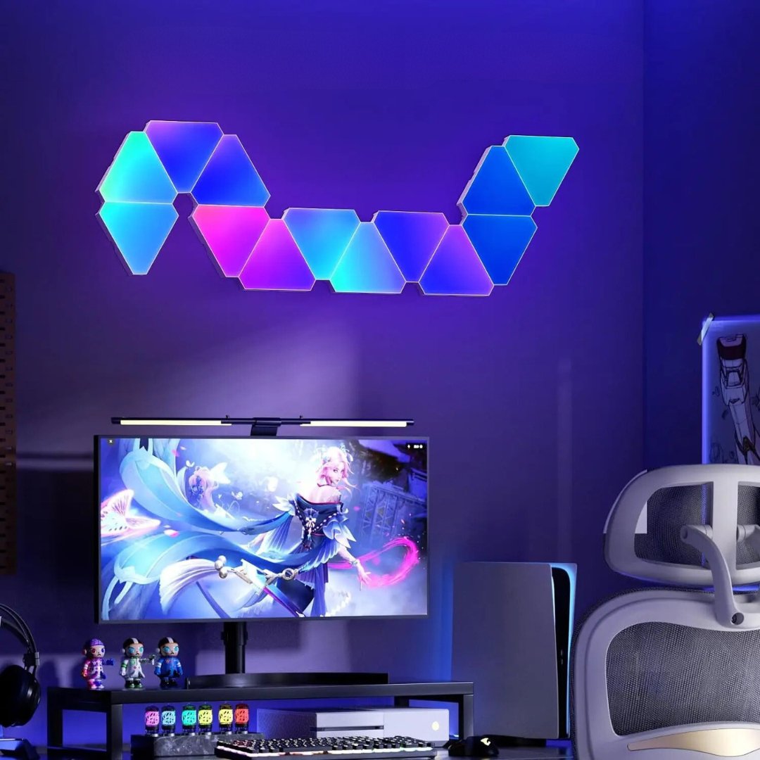 Panneau LED Triangulaire RGB