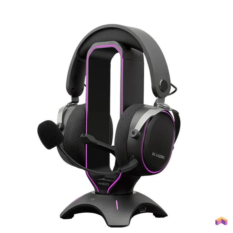 Support Casque Bungee RGB + USB