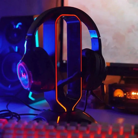 Support Casque Bungee RGB + USB