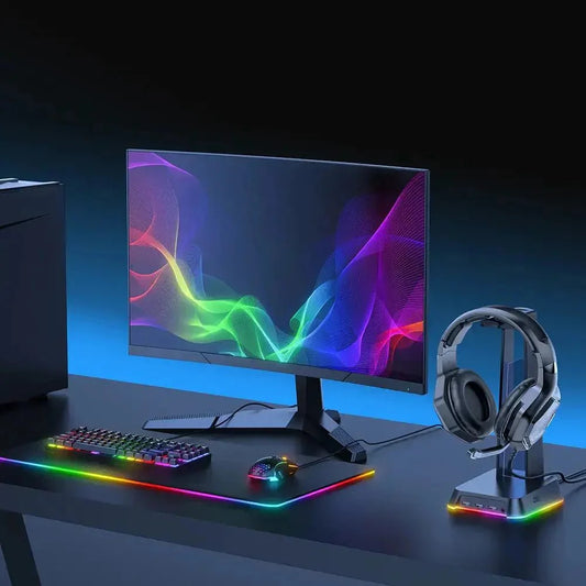 Support Casque Gaming RGB