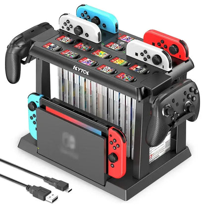 Support + Rangement pour Nintendo Switch