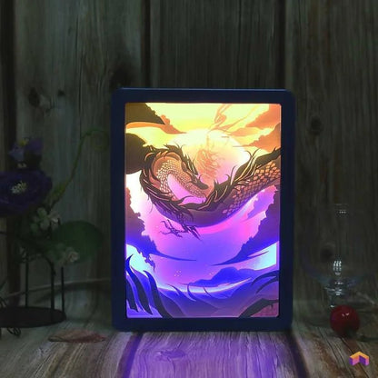 Tableau Lumineux Dragon