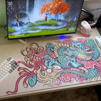 Tapis de souris XXL Dragon Japonais