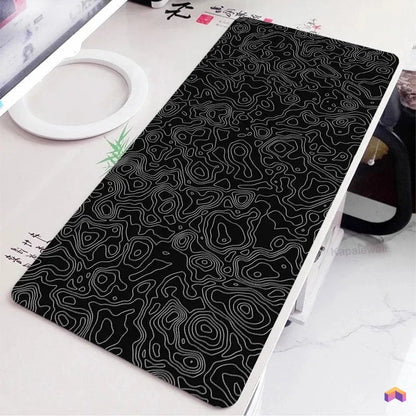 Tapis de souris XXL Forme Noir et Blanc